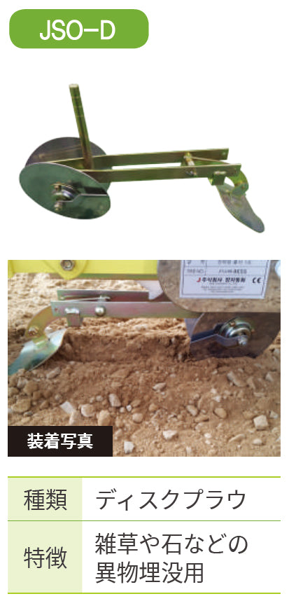 プラウ 播種ロール式ジャンシーダー用部品