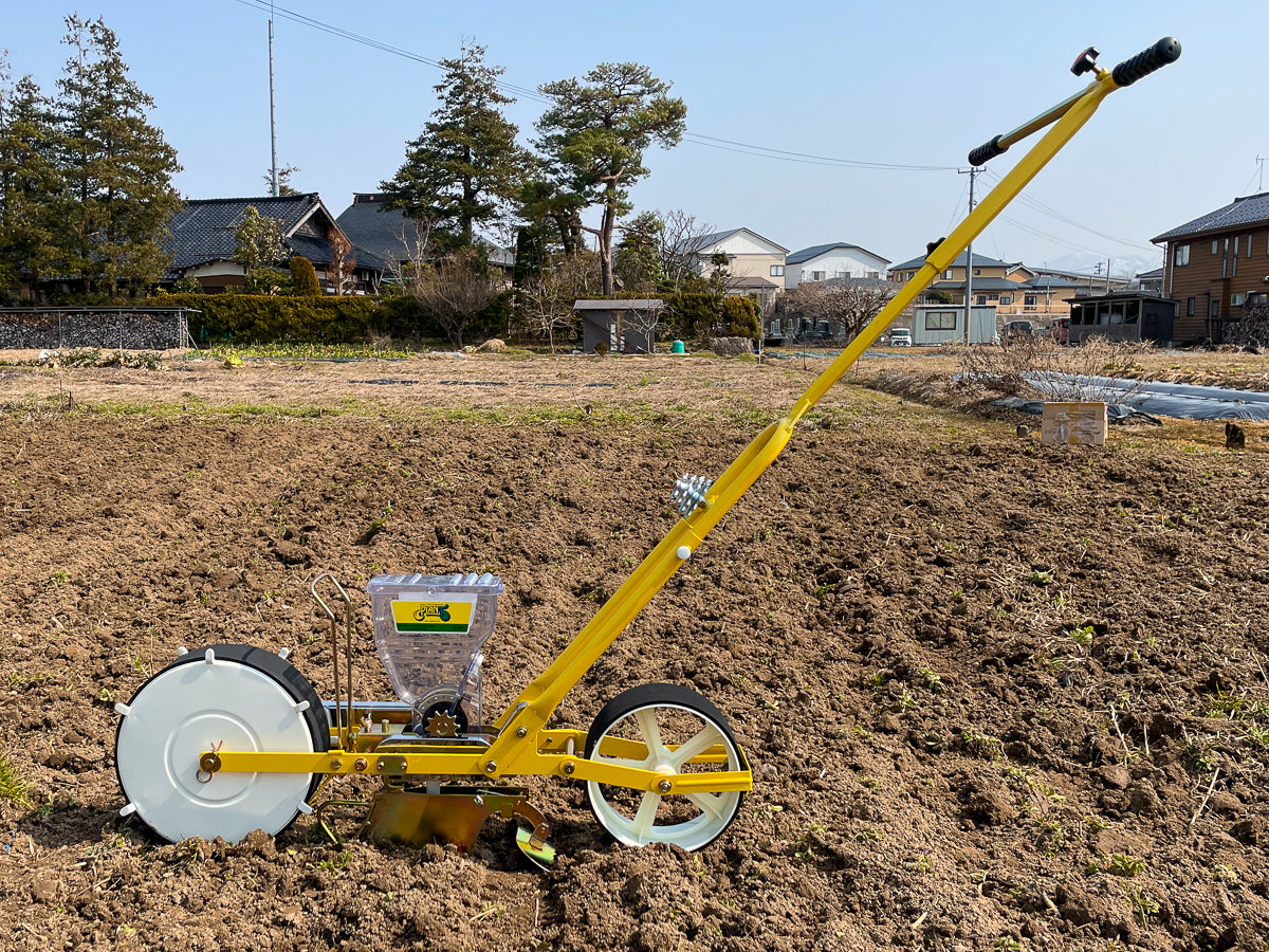 手押し式 播種機 ジャンシーダー 1条播き JP-1